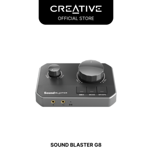 Sound Blaster G8 Hi-Res Gaming Dual USB DAC and Amp with Headphone Amplifier PC PS5 Switch