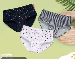 velvet junior underwear brief boy girl celana dalam anak 3PCS | celana dalam segitiga | celana dalam anak perempuan | celana dalam anak laki laki