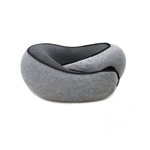 U-Shaped Pillow Neck Nap Pillow Aircraft Travel Portable Memory Foam Cervical Spine Neck 360° Support Stowable Pillows for Sleep Office Car Airplane Travel