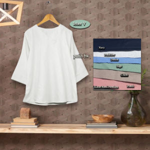 F&G Baju Atasan Wanita / Blouse Wanita / Atasan Kerah V