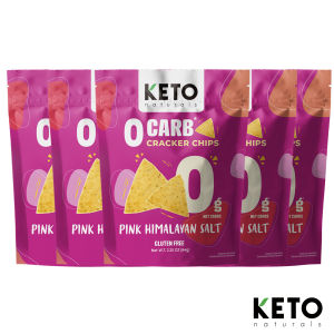 KETO NATURALS CRACKER CHIPS PINK HIMALAYAN SALT(P5)