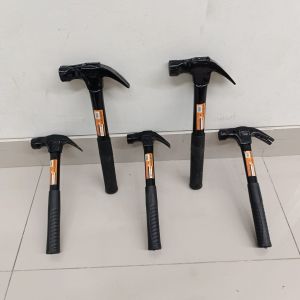 WILMER Palu kambing full besi 8oz 12oz 16oz lapis karet amer cukit gagang besi 250g 350g 500g martil cungkil paku kecil tanggung besar pegangan karet bagus