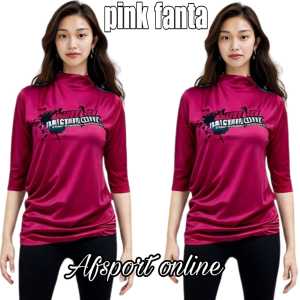 baju olahraga senam zumba tangan 3/4 bisa cod