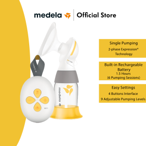 Medela Solo Single Electric Breast Pump with PersonalFit Flex Breast Shield