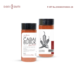 Dari Bumi Cabai Bubuk Halus 70 Gr Premium Chilli Powder