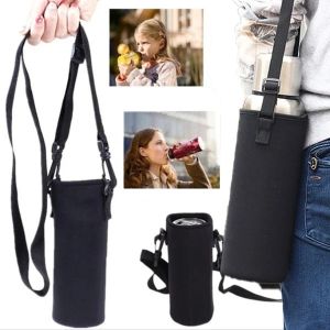 กระเป๋าใส่ขวดน้ำ550มล./1100มล.กระเป๋าเก็บอุณหภูมิสำหรับเดินทางกลางแจ้งพร้อมสาย