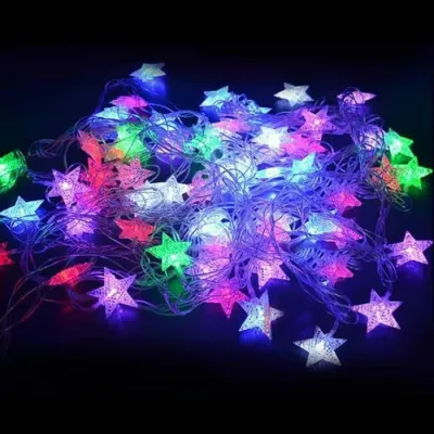 Lampu Hias Led Lampu Dekorasi Lampu Bola Anggur Kelap Kelip 10 Meter- Lampu Hias Warna warni - Led Bola Anggur & Bintang Warna-Warni