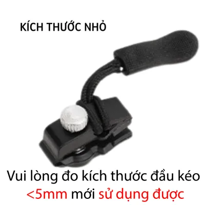 Combo 10 Khóa Kéo Zipper 3 Kích Cỡ Đa Năng Đầu Khóa Kéo Thay Thế Sửa Chữa Nhanh Dây Kéo Zip Của Ba Lô Quần Áo Túi Xách