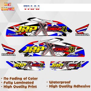 TMX RUSI MOTOPOSH PINOY SKYGO JRP x DAENG MOTORCYCLE STICKER / DECALS (LAMINATED WATERPROOF)
