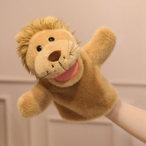 XUECHUANGYING Duck Animal Hand Puppet Storytelling Frog Hand Finger Story Puppet Hand Finger Toys Simulation Stuffed Plush Shark Toys Story Time