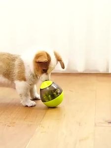 Interactive Dog Toy Increases IQ Treats  Toy Feeding Food Dispenser Food dropping toy for Dogs Puppy Training Toy