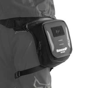 Túi đeo chân xe máy Rhinowalk với che mưa dung tích lớn xe tăng đa dụng Túi đeo chéo chống mất móc khóa bấm thiết kế nhiều túi ngăn điện thoại di động chống mòn du lịch đạp xe túi lưu trữ phụ kiện xe máy