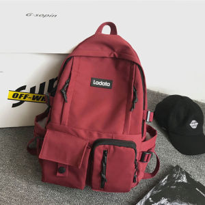 กระเป๋าเป้สะพายหลัง กระเป๋านักเรียน จุของได้เยอะ เป้สะพายหลัง ปรับสายได้ ขนาด 43 x 13 x 30 cm กระเป๋า กระเป๋าเป้ Backpack กระเป๋าเป้นักเรียน