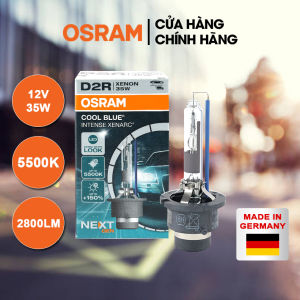 Bóng Đèn Xenon Pha/Cos HID (Next Gen) OSRAM Cool Blue Intense Dùng Cho Xe Ô Tô Xe Hơi Chân D2R 12V 35W 66250-CBN - 5500K 2800LM Thủy tinh
