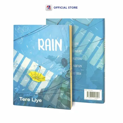 Buku Novel Tere Liye : Rain (Versi Bahasa Inggris Novel Hujan) Cover Baru - Sabak Grib - SG