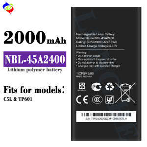 Dimi for Neffos Mobile Phone Battery NBL-45A2400 Brand New Battery C5l/Tp601