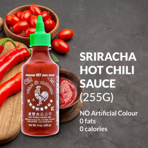 Huy Fong | SRIRACHA Hot Chili Sauce 0 calories Free Chili Sauce 0 Fat Free Chili Sauce Chili Seasoning Sauce Chilli Sauce Sos Cili Pedas Sos Cili Tanpa Kalori Sos Cili Tanpa Lemak 255g Sos Cili Sos Pedas Sos Cili Tanpa Kalori Sos Cili Tanpa Lemak 255g
