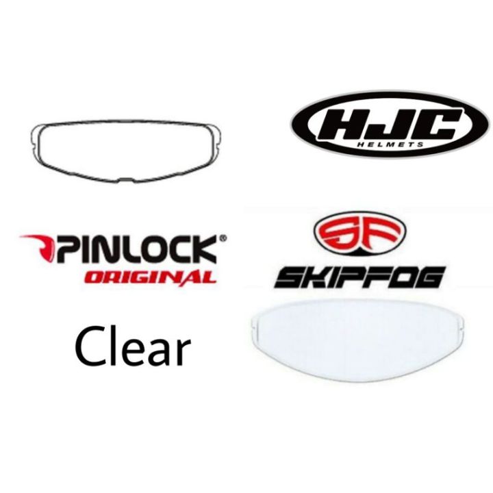 HJC *PINLOCK SKIPFOG* (Sun Reactive) Fog Resistant Anti-Fog