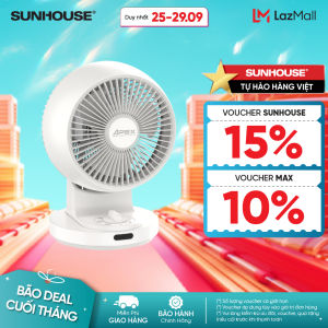 Quạt tuần hoàn không khí Sunhouse Apex APF7310W - Đảo gió 4 chiều - Tuần hoàn không khí - Động cơ đồng bền bỉ