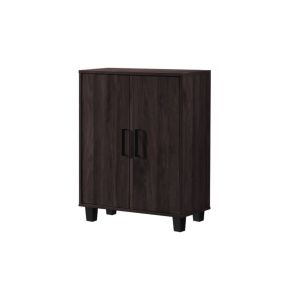 FurnitureMartSG Gemma Shoe Cabinet CARB-P2 Certified Board Fully Laminated Back Panel in 2 Colours