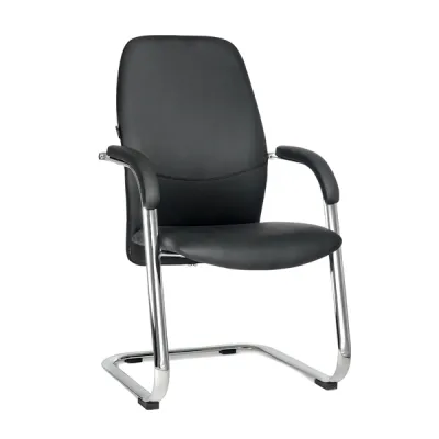 Ghế họp/ Ghế chân quỳ bọc da dòng cao cấp LBVF08