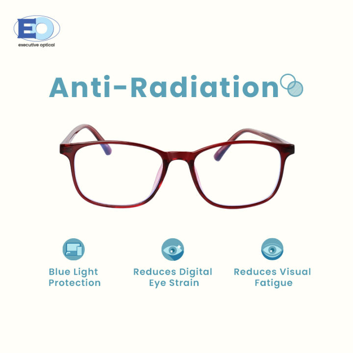 Executive Optical Real Anti Radiation Glasses Executive Optical
