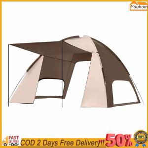 【24 hours delivery】 Dome Canopy Sun Shelter Dome Shelter Tent for Camping Backyard Parties Picnics