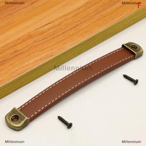 [COD] Millennium Tay nắm đồ nội thất Tay nắm tủ quần áo ngăn kéo cửa bằng da tay nắm tủ bếp