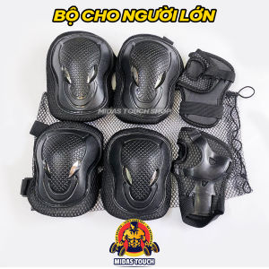 Bộ bảo hộ trượt patin cho trẻ em 4-12 tuổi và người lớn