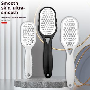 SEA JJT Stainless Steel Foot Scrubber for Smooth Skin and Dead Skin Removal Pedicure Tool with Comfortable Grip