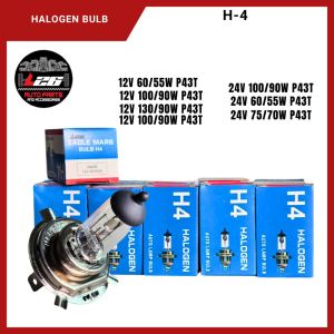 H4 HALOGEN BULB H4 12V/24V 60/55W 75/70W 100/90W 130/90W HEADLIGHT HIGH/LOW BEAM