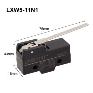 LXW5-11N1 Push Plunger Limit Switch Z-15GW-B Hinge Lever Micro Switch Control Electrical Accessories