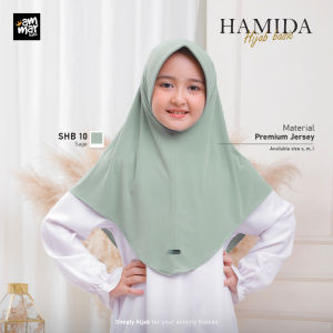 Ammarkids Hamida Simply Hijab Kerudung /Jilbab Instan Anak Sekolah TK SD SMP