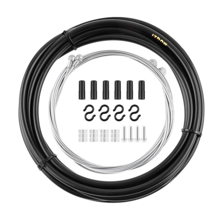 MUQZI Transmission Tube Cables Wire Accessories Bicycle Shift Gear Brake Cable Set MTB Road Bike Brake/Shift Cable Housing Group Set