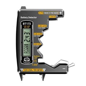 Điện áp chuyên nghiệp mét cho nhiều loại tế bào bao gồm 9V 12V 23A 18650 21700 với thân ABS chống sốc