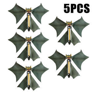 5buah Alat Sulap Kelelawar Terbang - Kelelawar Ajaib Unik Untuk Halloween Prank Bisa Terbang