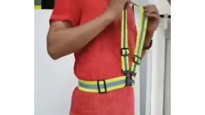 Adjustable High Reflective Safety Vest Reflective Vest (Strap Type)