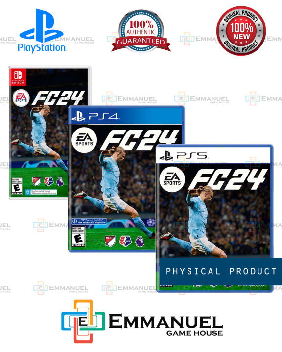 READY STOCK] EA Sports FC 24 / FC24 - PS4 & PS5 (Playstation 4 & Playstation  5) - English / Chinese - New - CD