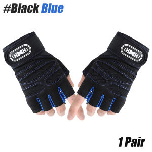 น้ำหนักอุปกรณ์ออกกำลังกาบช่วยสำหรับการยกถุงมือออกกำลังกายที่ระบายอากาศได้1คู่พร้อมการรองรับแถบรัดข้อมือสำหรับผู้ชาย & ผู้หญิงการป้องกันฝ่ามือเต็มรูปแบบสำหรับการยกน้ำหนักกีฬาการฝึกฝนการปั่นจักรยานฟิตเนสการแขวนดึง Ups