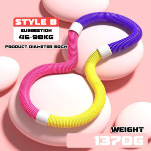 Hula Hoop Soft Hula Hoop Portable PVC Soft Body Hula Hoop Weight Loss Hula Hoop Gym Equipment Exercise Equipment 呼啦圈
