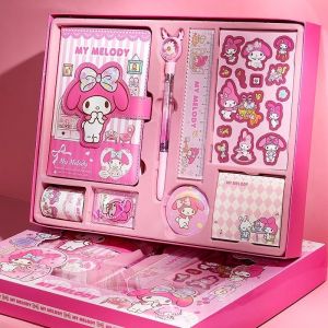 Sanrio Handbook Melody Stationery Set Handbook Gift Box Children Girls Primary School Students Gifts