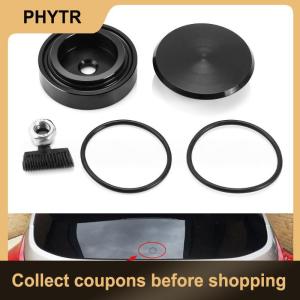【PHYTR】 1 Set Universal Waterproof Car Accessories Aluminum Alloy Car Rear Wiper Delete Kit Plug Cap Rear Window Wiper Arm Cover
