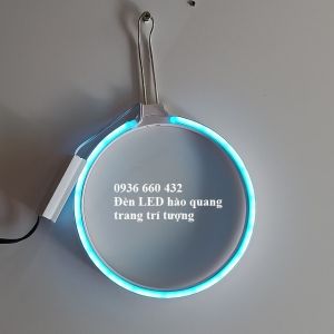 ĐÈN LED HÀO QUANG NEON ĐƯỜNG KÍNH 18CM TRANG TRÍ TƯỢNG
