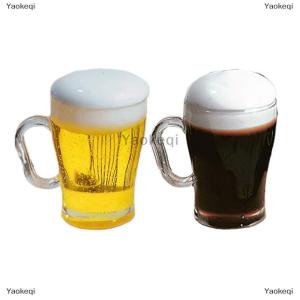 [COD] Yaokeqi 1 12 Dollhouse Simulation Mini Beer Cup Model Doll Home Beer Drinks Bar Scene Decor Toy Dolls House Accessories Pretend Play Toy