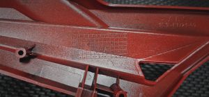 Tam Giác Nhỏ bên Trái màu Đỏ tươi exciter 2005-2010 yamaha chính hãng dành cho ae