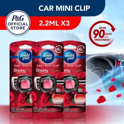 Ambi Pur Car Mini Clip Downy Passion Inspiration Car Air freshener 2.2ml