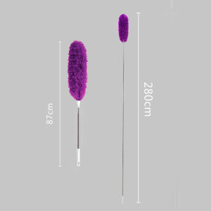 ไม้ปัดฝุ่น แบบยาวพิเศษ ไม้ปัดฝุ่น ยืด-หด ปรับขนาดได้ 2.8 เมตร ไม้ปัดฝุ่นยาว ที่ปัดฝุ่น ไม้ปัดฝุ่นไมโครไฟเบอร์