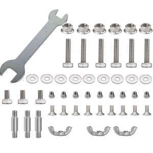 Patios Heaters Replacement Parts Bolt Hardware Kit Used to Assemble Patios Heaters Propane Replacement Bolt & Nut Set