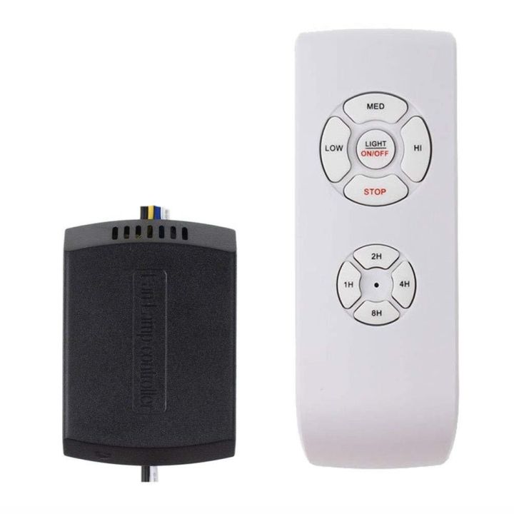1 Ceiling Fan And Dimmer Remote Control Kit Fan Timing Speed And Dimmer