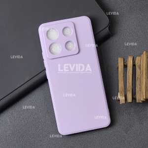 Poco X6 5G Poco M6 Pro 4G Macaron Square Softcase Candy Macaron / Case Square Edge Poco X6 5G Poco M6 Pro 4G